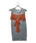 MM6 Maison Margiela (エムエムシックス メゾンマルジェラ) ノースリーブワンピース グレー サイズ:SIZE S：7000円