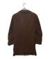 Errico Formicola (エリコフォルミコラ) ウール・アルパカ チェスターコート ブラウン サイズ:46：10000円