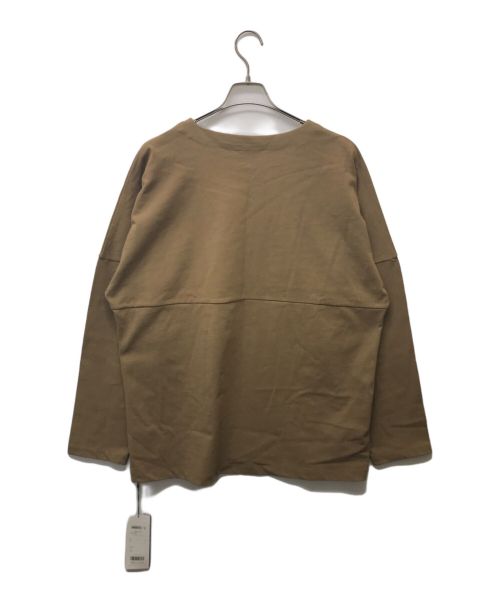 ATON（エイトン）ATON (エイトン) 長袖カットソー ブラウン サイズ:06 未使用品の古着・服飾アイテム