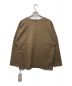 ATON (エイトン) 長袖カットソー ブラウン サイズ:06 未使用品：8000円