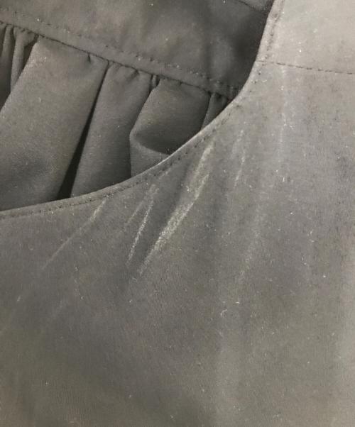 Whim Gazette（ウィムガゼット）Whim Gazette (ウィムガゼット) タフタギャザーチュニック ブラック サイズ:	SIZE Freeの古着・服飾アイテム