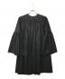 Whim Gazette（ウィムガゼット）の古着「タフタギャザーチュニック」｜ブラック