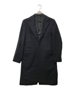 メンズ【M】ユニバーサルランゲージウールチェスターコート