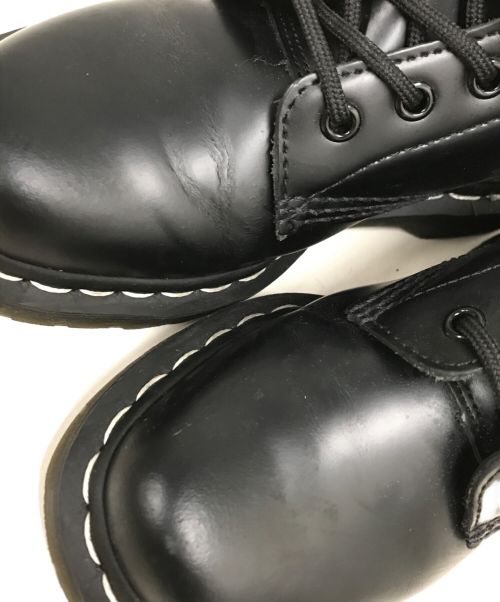 Dr.Martens（ドクターマーチン）Dr.Martens (ドクターマーチン) 8ホールブーツ ブラック サイズ:UK3の古着・服飾アイテム