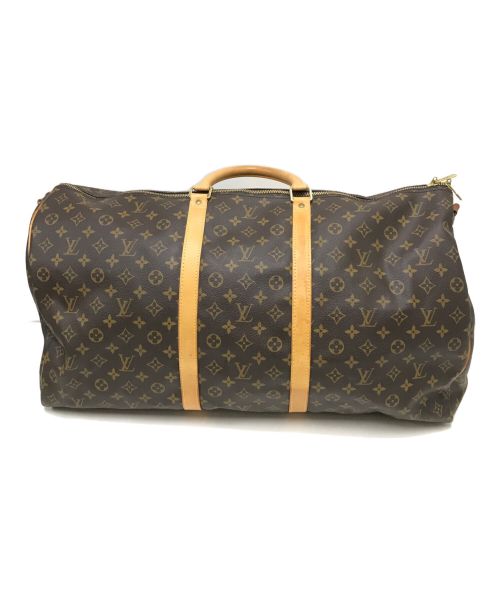 LOUIS VUITTON（ルイ ヴィトン）LOUIS VUITTON (ルイ ヴィトン) キーポル・バンドリエール60 ブラウンの古着・服飾アイテム