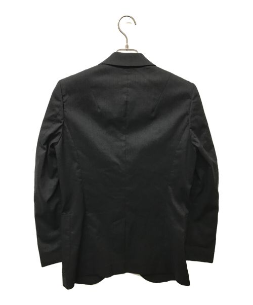 1piu1uguale3（ウノピュウノウグァーレトレ）1piu1uguale3 (ウノ ピゥ ウノ ウグァーレ トレ) 2Bジャケット ブラック サイズ:SIZE 3の古着・服飾アイテム