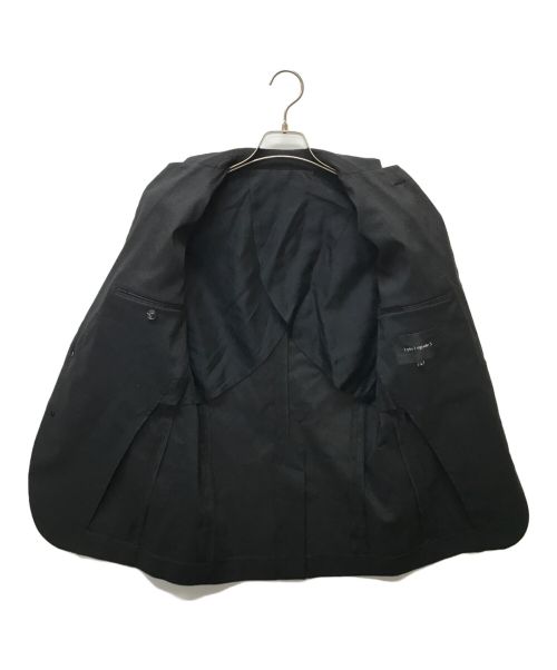 1piu1uguale3（ウノピュウノウグァーレトレ）1piu1uguale3 (ウノ ピゥ ウノ ウグァーレ トレ) 2Bジャケット ブラック サイズ:SIZE 3の古着・服飾アイテム