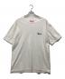 Supreme（シュプリーム）の古着「ロゴ刺繍Tシャツ」｜ホワイト