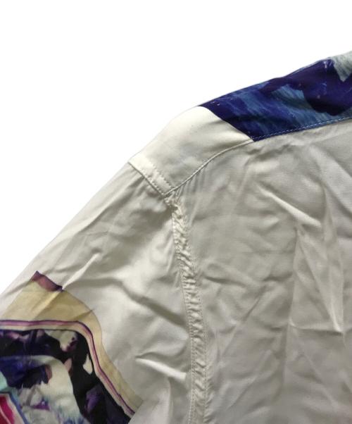 WACKO MARIA（ワコマリア）WACKO MARIA (ワコマリア) DAVIDE SORRENTI (ダヴィデ・ソレンティ) コラボ ダビデ・ソレンティ ハワイアンシャツ ホワイト サイズ:Lの古着・服飾アイテム