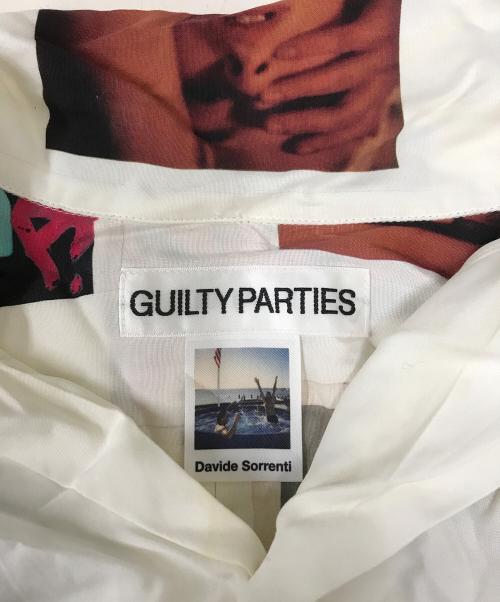 WACKO MARIA（ワコマリア）WACKO MARIA (ワコマリア) DAVIDE SORRENTI (ダヴィデ・ソレンティ) コラボ ダビデ・ソレンティ ハワイアンシャツ ホワイト サイズ:Lの古着・服飾アイテム