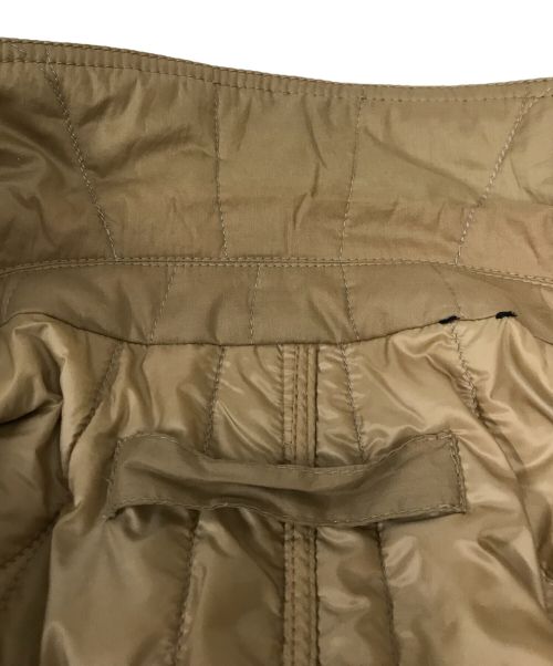 MONCLER（モンクレール）MONCLER　 (モンクレール) J.W.ANDERSON (ジェイダブリューアンダーソン) PENBRYN QUILTED COTTON LONG COAT ベージュ サイズ:1の古着・服飾アイテム