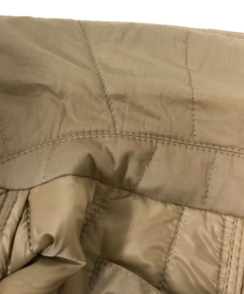 MONCLER（モンクレール）MONCLER　 (モンクレール) J.W.ANDERSON (ジェイダブリューアンダーソン) PENBRYN QUILTED COTTON LONG COAT ベージュ サイズ:1の古着・服飾アイテム