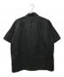 YOKOSAKAMOTO (ヨウコサカモト) THOMAS MASON (トーマスメイソン) オープンカラーシャツ ブラック サイズ:L：10000円