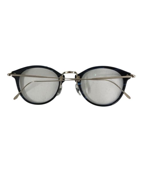 OLIVER PEOPLES（オリバーピープルズ）OLIVER PEOPLES (オリバーピープルズ) 伊達眼鏡 ブルー サイズ:47□24-145の古着・服飾アイテム