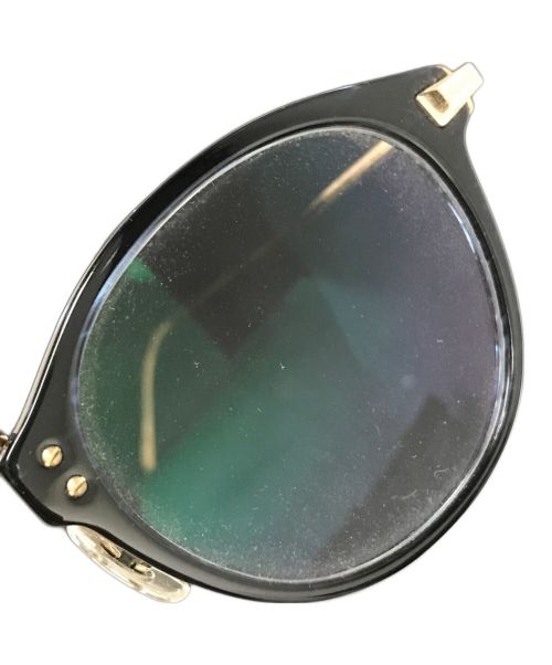 OLIVER PEOPLES（オリバーピープルズ）OLIVER PEOPLES (オリバーピープルズ) 伊達眼鏡 ブルー サイズ:47□24-145の古着・服飾アイテム