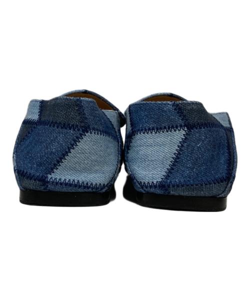 sergio rossi（セルジオロッシ）sergio rossi (セルジオロッシ) スリッポン インディゴ サイズ:34.5の古着・服飾アイテム