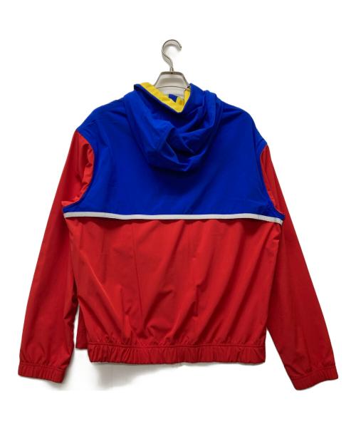 POLO RALPH LAUREN（ポロ・ラルフローレン）POLO RALPH LAUREN (ポロ・ラルフローレン) カラーブロックアノラックパーカー ブルー×レッド サイズ:Ｌの古着・服飾アイテム