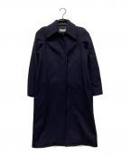 DRIES VAN NOTENドリスヴァンノッテン）の古着「ウールステンカラーコート」｜ネイビー