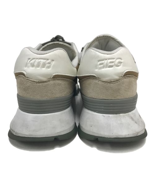 NEW BALANCE（ニューバランス）NEW BALANCE (ニューバランス) KITH (キス) ローカットスニーカー ベージュ サイズ:SIZE 28cmの古着・服飾アイテム