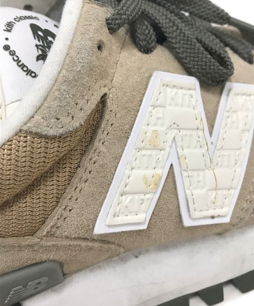 NEW BALANCE（ニューバランス）NEW BALANCE (ニューバランス) KITH (キス) ローカットスニーカー ベージュ サイズ:SIZE 28cmの古着・服飾アイテム