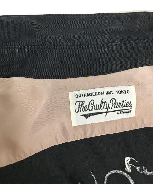 WACKO MARIA（ワコマリア）WACKO MARIA (ワコマリア) WOLF'S HEAD (ウルフズヘッド) コラボ50'sウエスタンシャツ ブラック サイズ:SIZE Mの古着・服飾アイテム