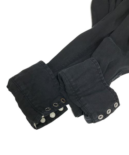 WACKO MARIA（ワコマリア）WACKO MARIA (ワコマリア) WOLF'S HEAD (ウルフズヘッド) コラボ50'sウエスタンシャツ ブラック サイズ:SIZE Mの古着・服飾アイテム