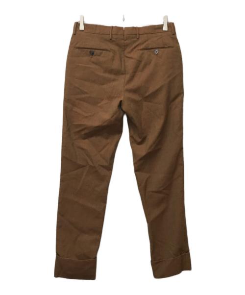 PT TORINO（ピーティートリノ）PT TORINO (ピーティートリノ) ウールスラックス ブラウン サイズ:SIZE 46の古着・服飾アイテム