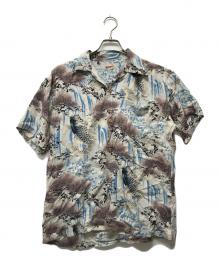 Sun Surf（サンサーフ）の古着「アロハシャツ」｜グレー