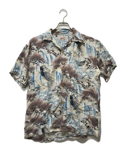 Sun Surf（サンサーフ）Sun Surf (サンサーフ) アロハシャツ グレー サイズ:SIZE Lの古着・服飾アイテム