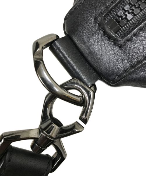 GIVENCHY（ジバンシィ）GIVENCHY　 (ジバンシィ) ナイチンゲール スターエンボス2WAYレザーボストンバッグ ブラックの古着・服飾アイテム