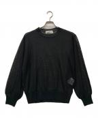 DEPAREILLEデパリエ）の古着「シアーニット」｜ブラック