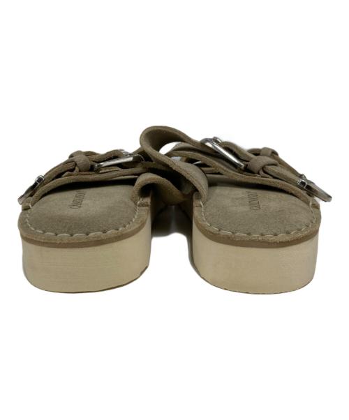 Caminando（カミナンド）Caminando (カミナンド) ダブルストラップバングル ベージュ サイズ:6の古着・服飾アイテム