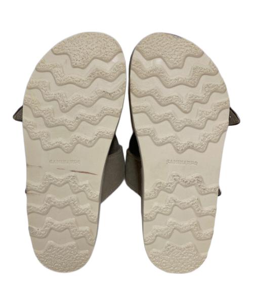 Caminando（カミナンド）Caminando (カミナンド) ダブルストラップバングル ベージュ サイズ:6の古着・服飾アイテム