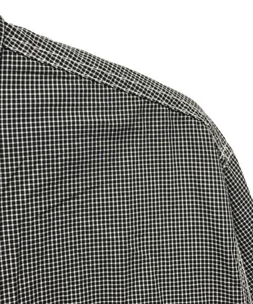 Wild Life Tailor（ワイルドライフテイラー）Wild Life Tailor (ワイルドライフテイラー) THOMAS MASON (トーマスメイソン) チェックレギュラーカラーシャツ ブラック サイズ:SIZE Mの古着・服飾アイテム