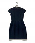 YOKO CHANヨーコチャン）の古着「ノースリーブワンピース」｜ネイビー