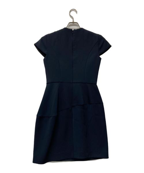 YOKO CHAN（ヨーコチャン）YOKO CHAN (ヨーコチャン) ノースリーブワンピース ネイビー サイズ:36の古着・服飾アイテム