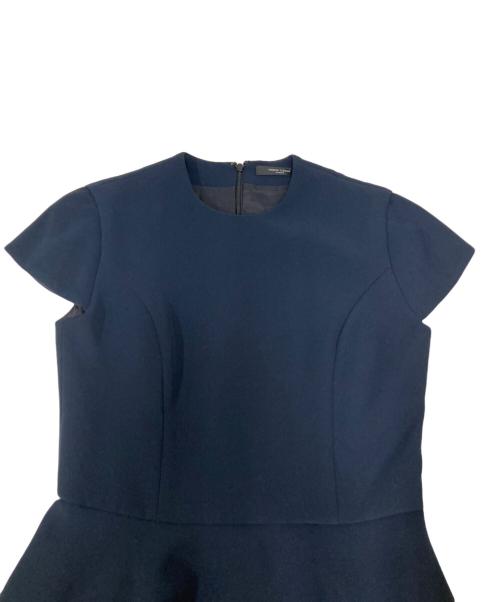 YOKO CHAN（ヨーコチャン）YOKO CHAN (ヨーコチャン) ノースリーブワンピース ネイビー サイズ:36の古着・服飾アイテム