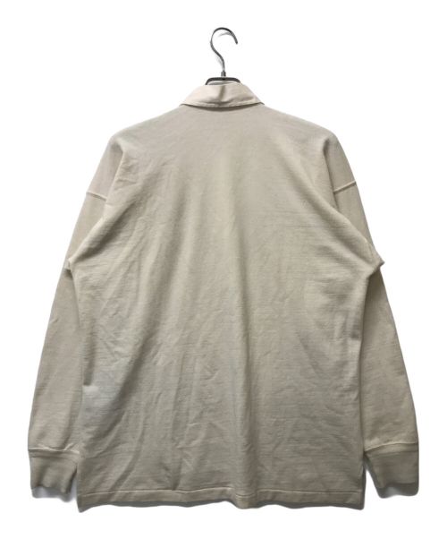 COMOLI（コモリ）COMOLI (コモリ) ウール ラグビーシャツ ベージュ サイズ:SIZE 3の古着・服飾アイテム