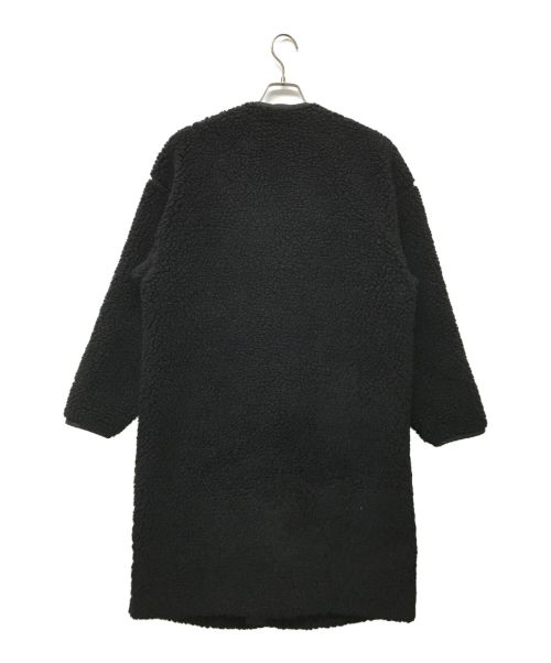 HYKE（ハイク）HYKE (ハイク) ボアロングコート ブラック サイズ:SIZE 2の古着・服飾アイテム