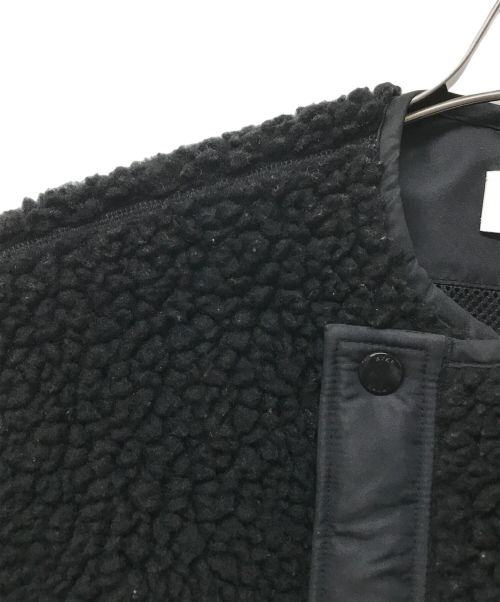 HYKE（ハイク）HYKE (ハイク) ボアロングコート ブラック サイズ:SIZE 2の古着・服飾アイテム