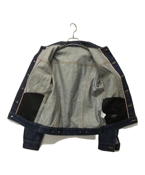 A.P.C.（アーペーセー）A.P.C. (アーペーセー) リジットデニムジャケット インディゴ サイズ:SIZE XSの古着・服飾アイテム