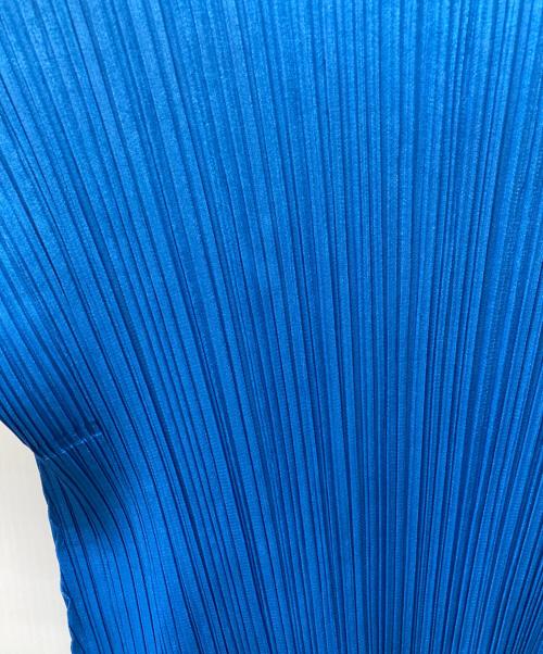 PLEATS PLEASE（プリーツプリーズ）PLEATS PLEASE (プリーツプリーズ) プリーツチュニック ブルー サイズ:2の古着・服飾アイテム