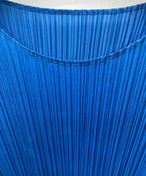 PLEATS PLEASE（プリーツプリーズ）PLEATS PLEASE (プリーツプリーズ) プリーツチュニック ブルー サイズ:2の古着・服飾アイテム
