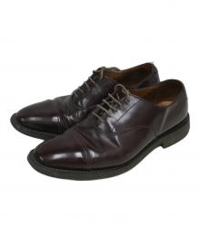 SANDERS（サンダース）の古着「キャップトゥシューズ」｜バーガンディー