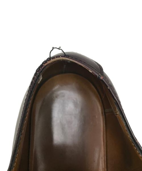 SANDERS（サンダース）SANDERS　 (サンダース) キャップトゥシューズ バーガンディー サイズ:SIZE 8Hの古着・服飾アイテム