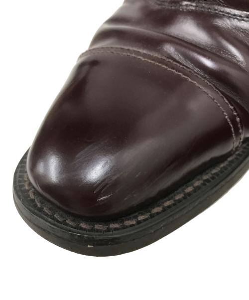 SANDERS（サンダース）SANDERS　 (サンダース) キャップトゥシューズ バーガンディー サイズ:SIZE 8Hの古着・服飾アイテム