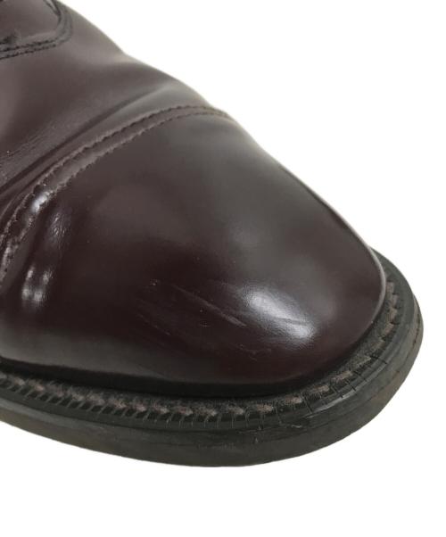 SANDERS（サンダース）SANDERS　 (サンダース) キャップトゥシューズ バーガンディー サイズ:SIZE 8Hの古着・服飾アイテム