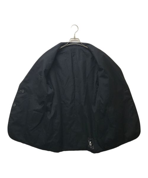 Y's for men（ワイズフォーメン）Y's for men (ワイズフォーメン) ウールギャバジンリバーシブルテーラードジャケット ブラック サイズ:SIZE 4の古着・服飾アイテム