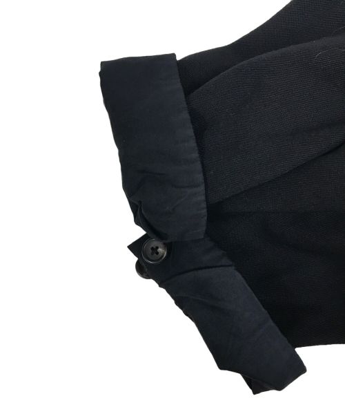 Y's for men（ワイズフォーメン）Y's for men (ワイズフォーメン) ウールギャバジンリバーシブルテーラードジャケット ブラック サイズ:SIZE 4の古着・服飾アイテム