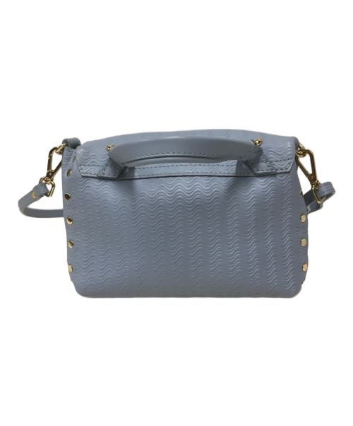 zanellato（ザネラート）ZANELLATO (ザネラート) POSTINA S CACHEMIRE BLANDINE バッグ スカイブルーの古着・服飾アイテム